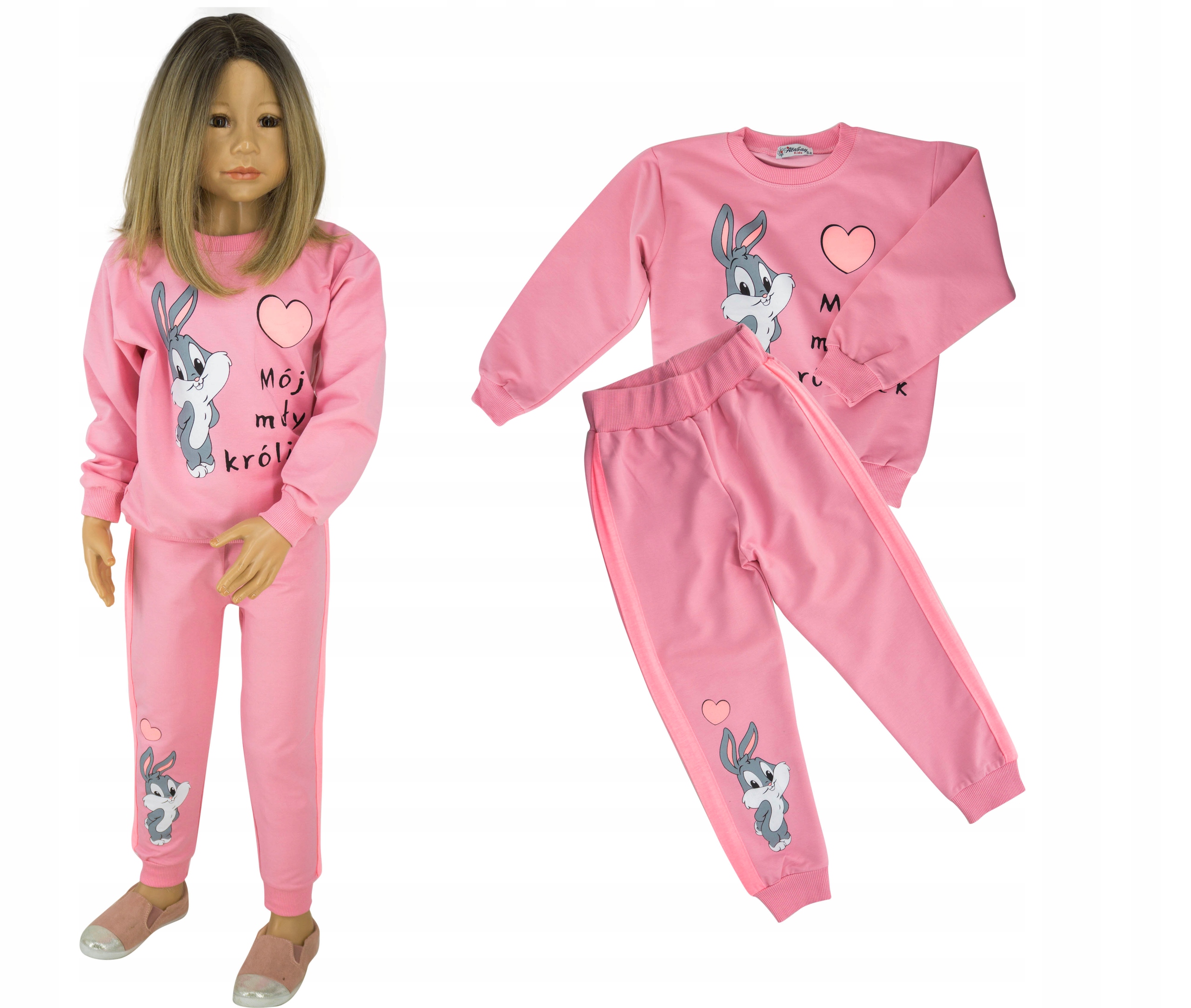 

734A Komplet dresowy 2 części dres rozmiar 128