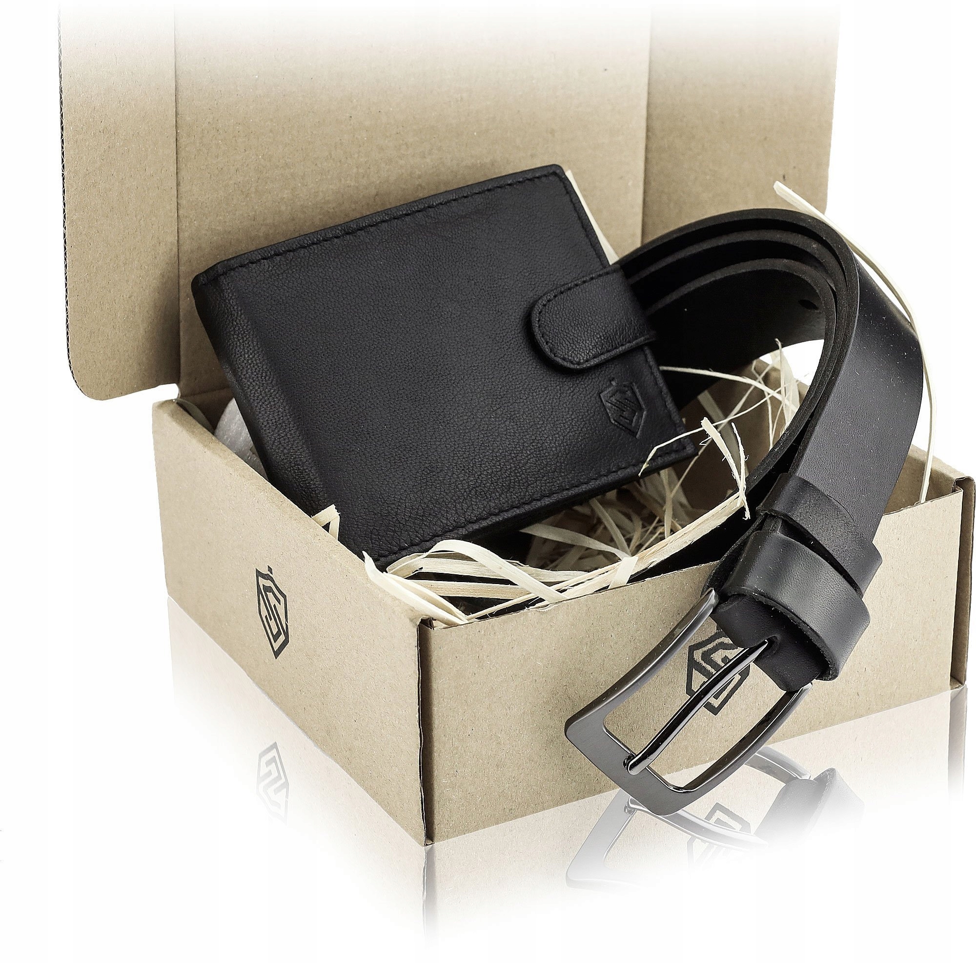 

Stevens Zestaw Prezentowy Portfel Pasek Męski Skór