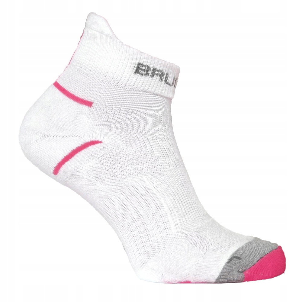 Skarpety damskie z jonami srebra Brubeck Running Light białe 39-41