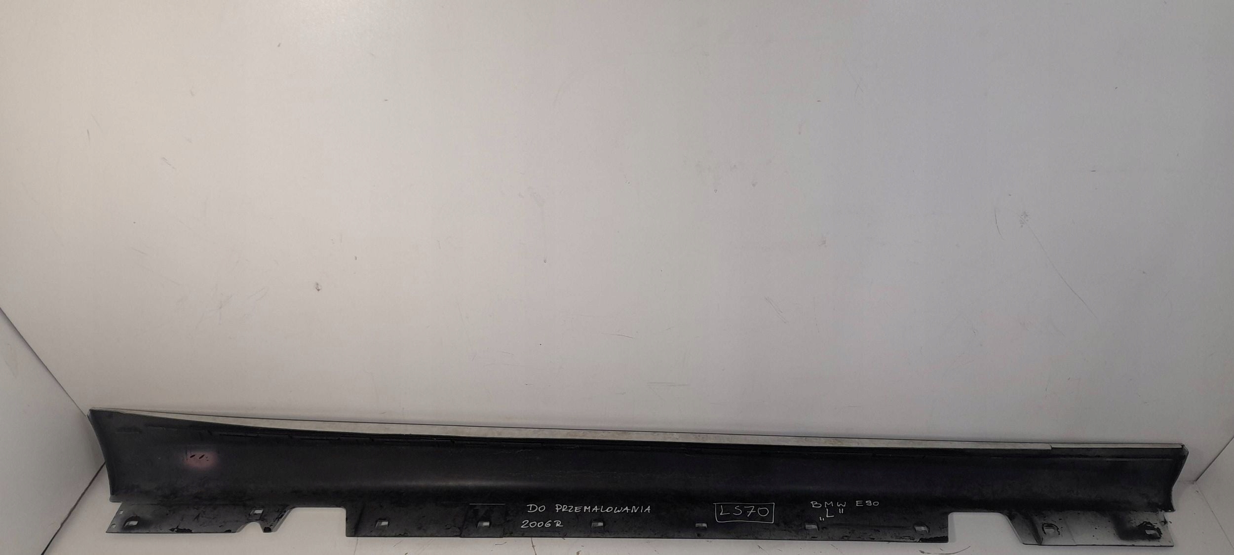 BMW 3 E90 E91 moulding threshold left Alpinweiss III 15857711 (LS70)