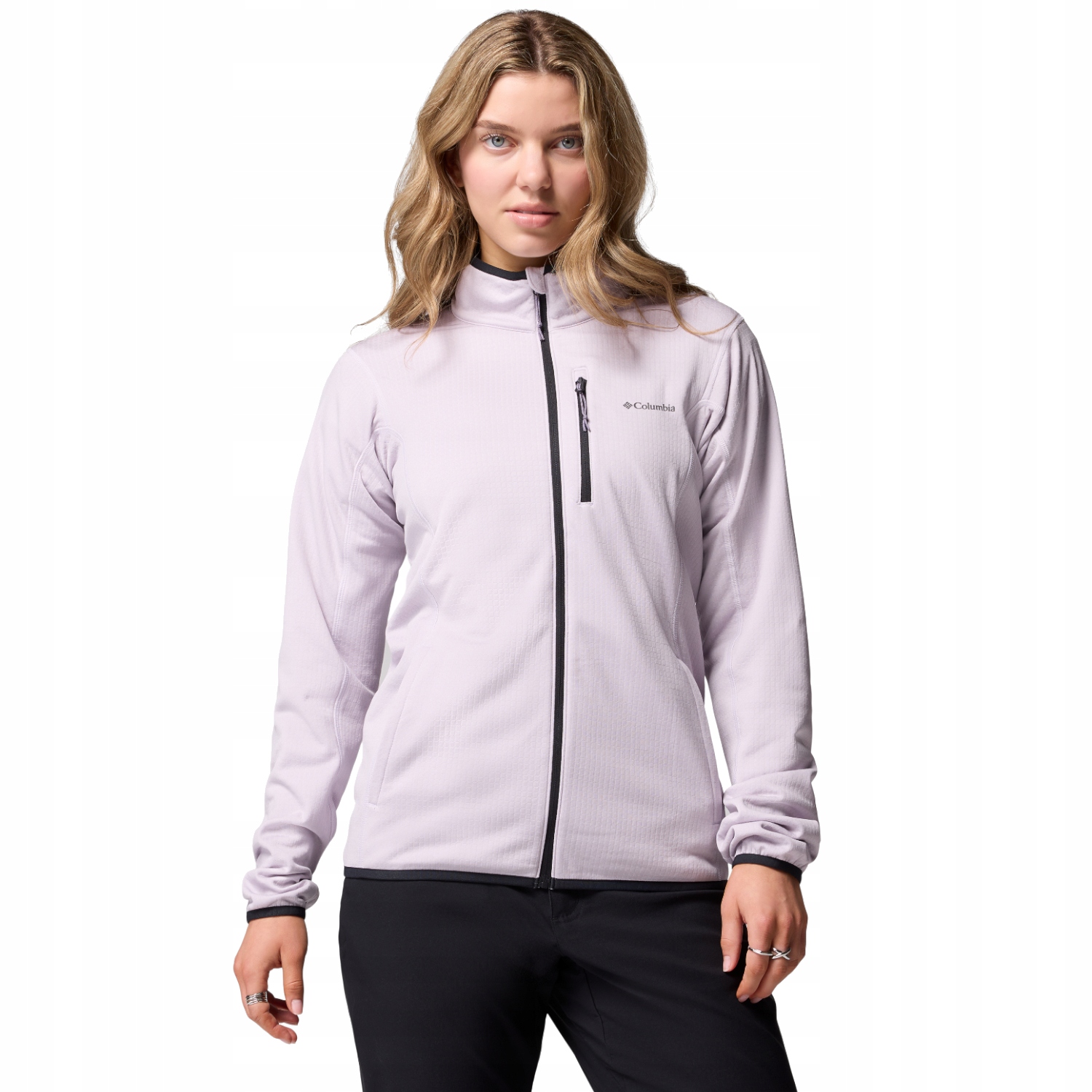 Columbia Essential Hike Grid Full Zip Fleece (M) Dámská fleecová mikina Polyester Fi