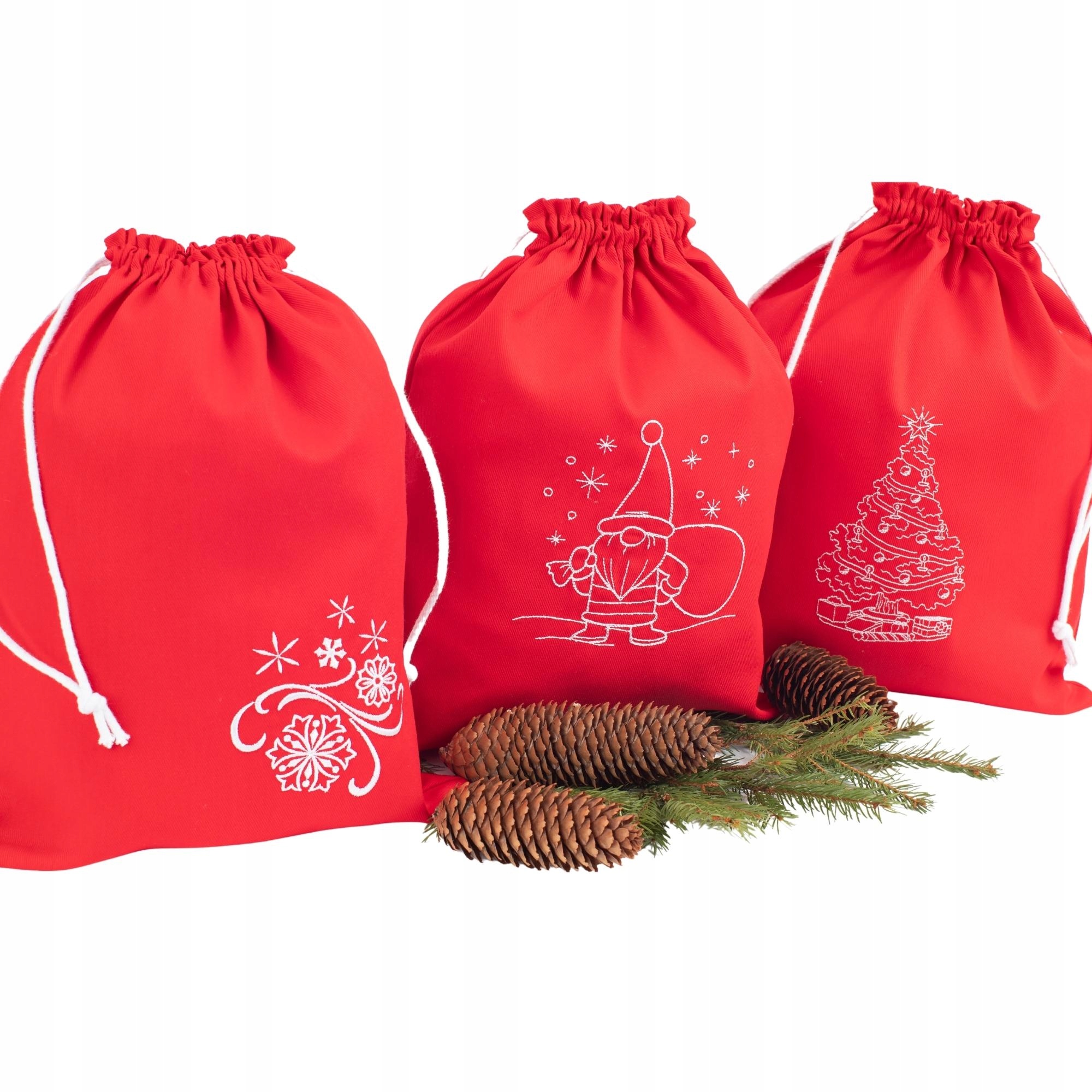 Wór na prezent dla dziecka HAFT Skrzat opakowanie prezent świąteczny Rodzaj torebka