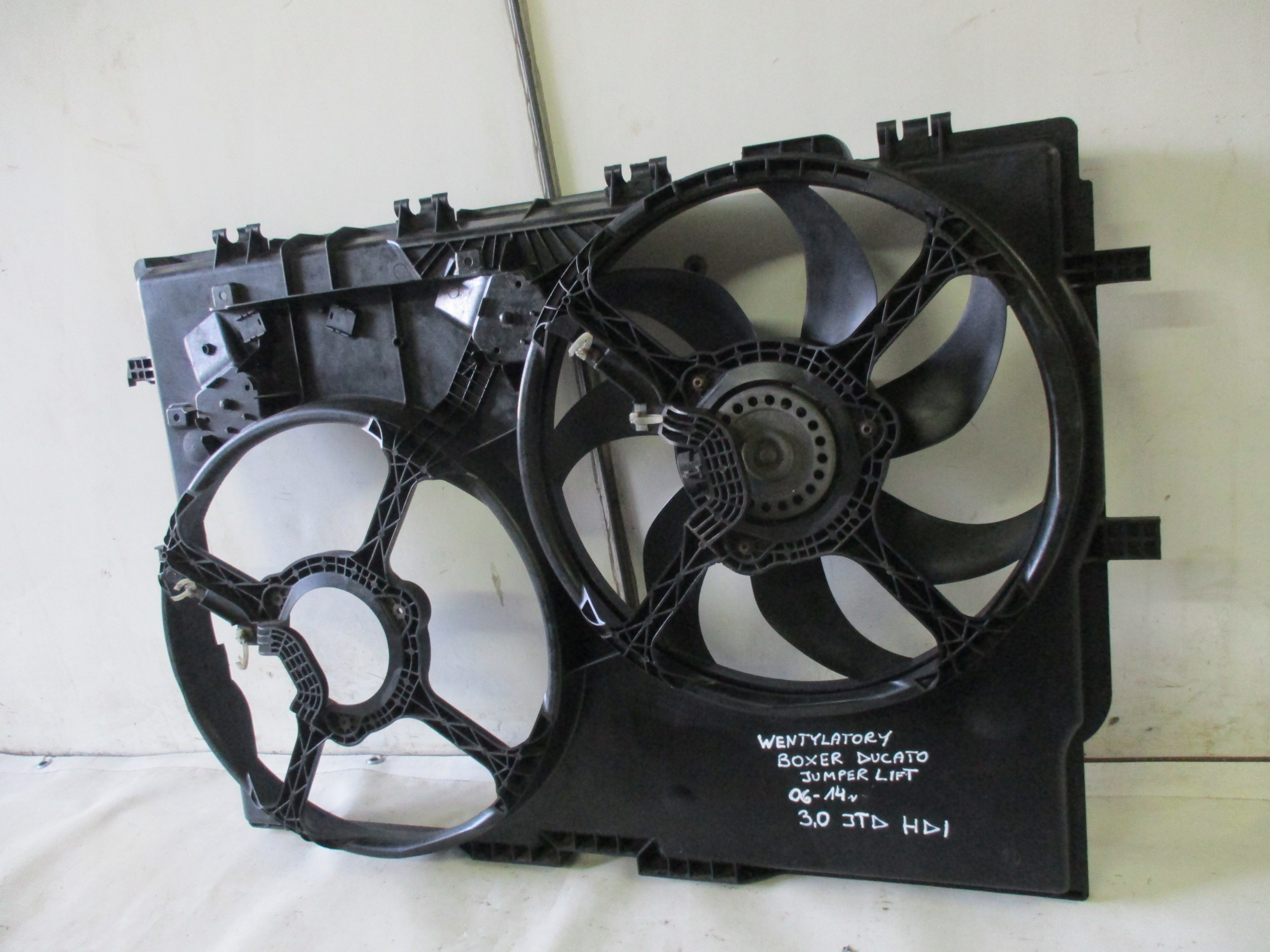 ventilátor Obal Peugeot Boxer Ducato Jumper