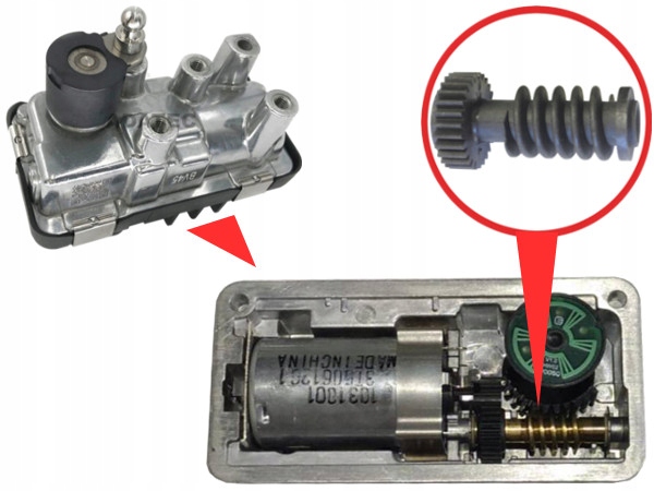 NASTAWNIK STEROWNIK TURBINY 6NW008412 6NW009206 Producent części Ertons