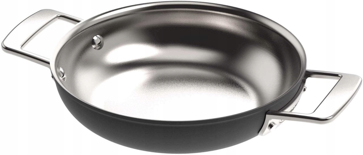 Panvica Oceľová Demeyere čierna 5 20 cm na plyn a indukciu