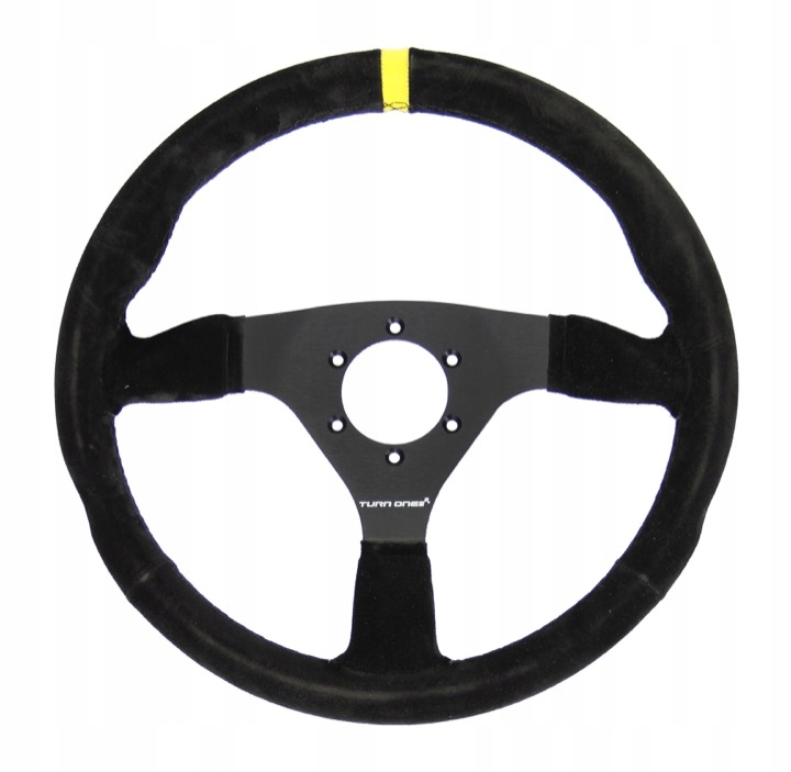 Руль TURN One RACING 350 мм плоский итальянский KJS