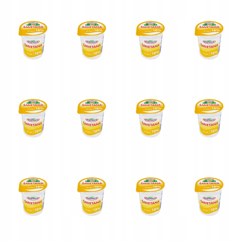 Smetana 18% Piątnica 400 g X12