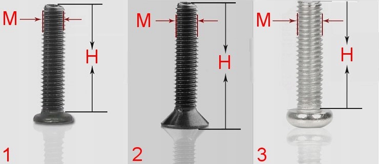 ZESTAW ŚRUBEK PŁASKI ŁEB M2 M2.5 M3 DO ELEKTRONIKI Stan opakowania oryginalne