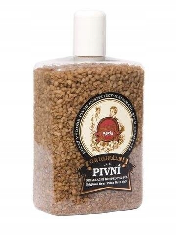 Saela Odprężająca sól do kąpieli piwa 600g