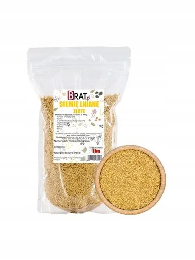 4x Brat Zlaté lněné semínko 1 kg