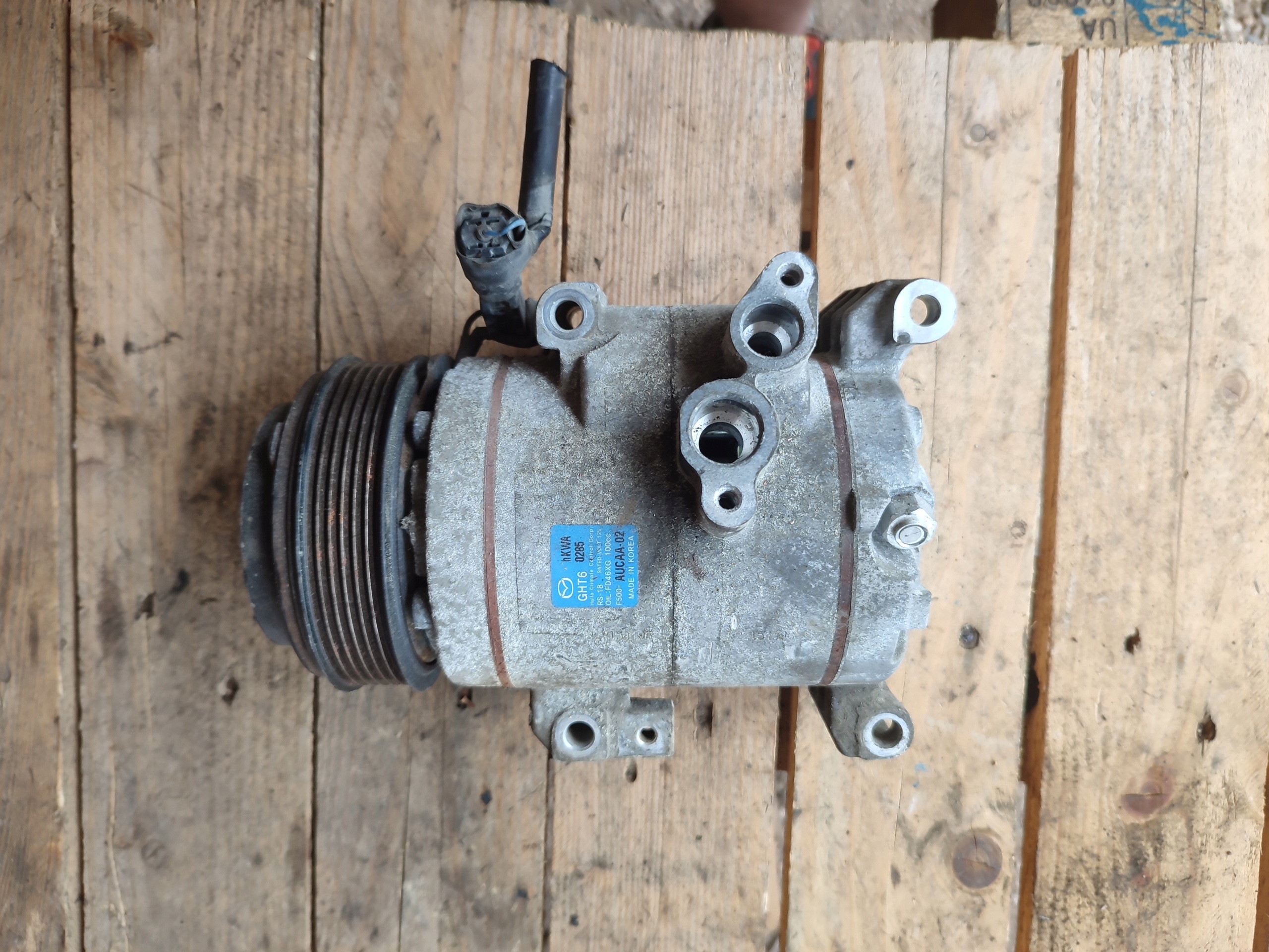 Klimakompressor klimaanlage Mazda 2.2 F500-AUCAA-02