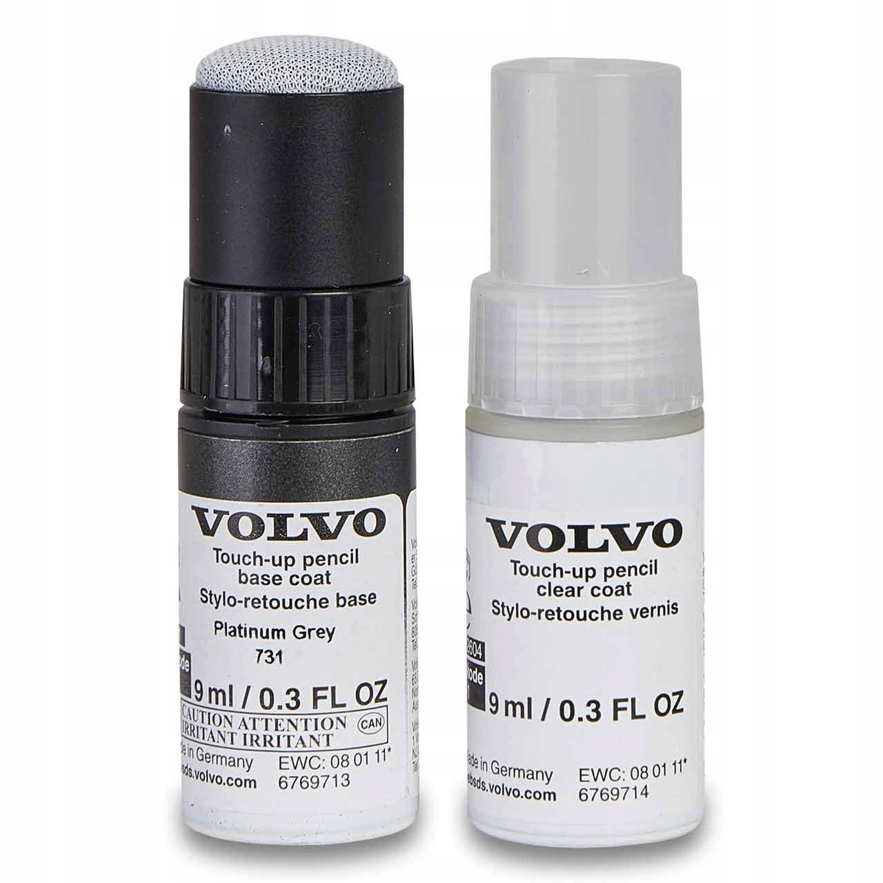 

Volvo lakier sztyft mazak zaprawka Platinum Grey 7