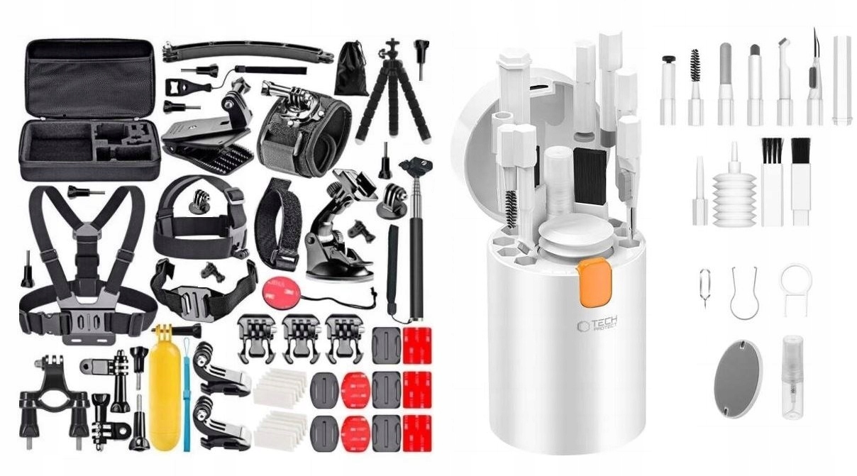 Ultra Set XXL pro GoPro Hero 13-4 Dji Action Cleaner Pro Kufr