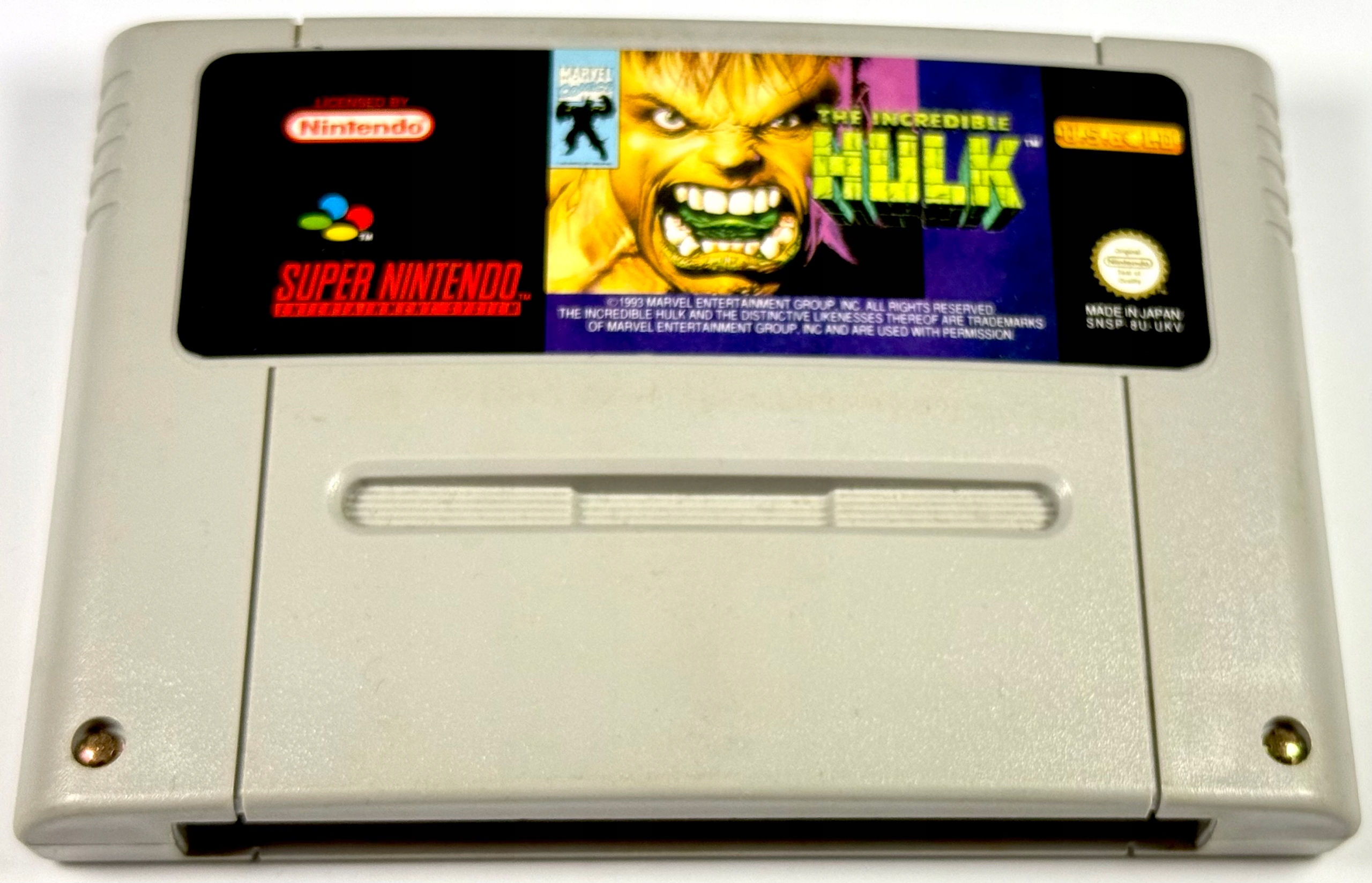 The Incredible Hulk Nintendo SNES