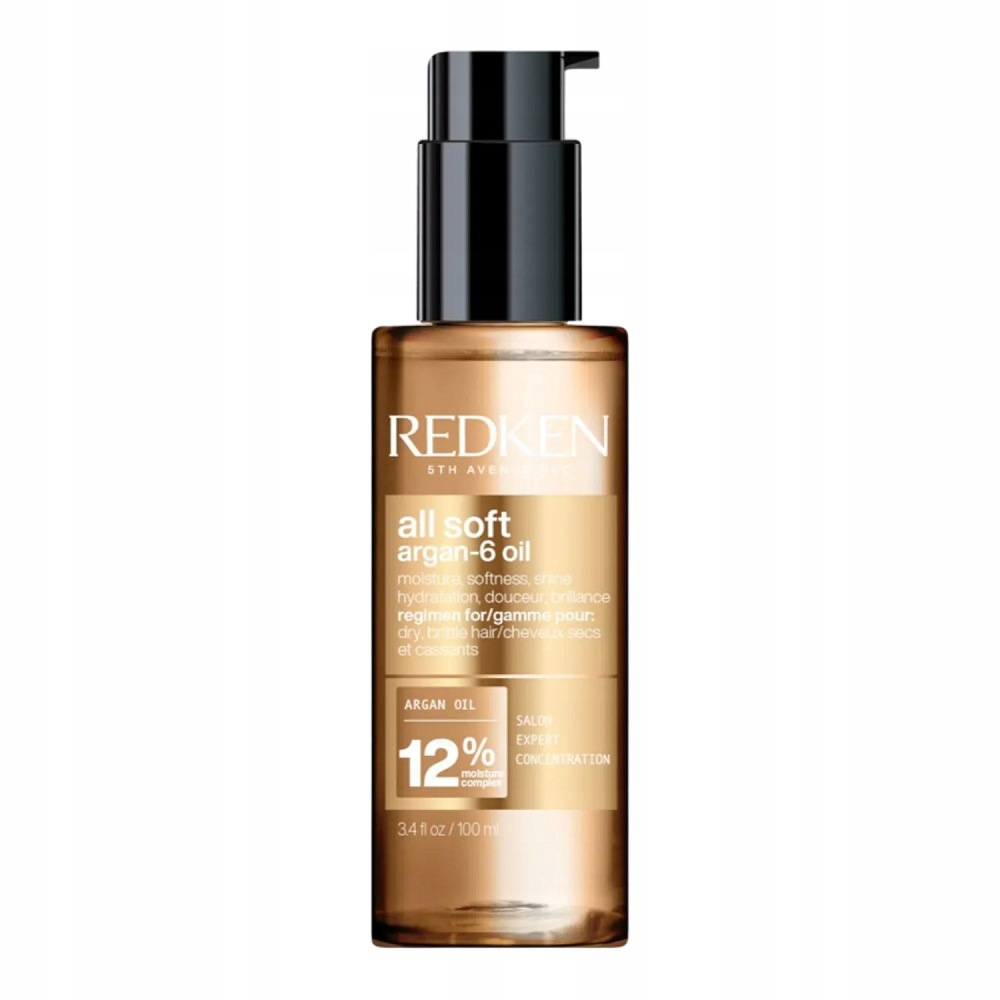 Redken All Soft arganový olej – 6 100 ml