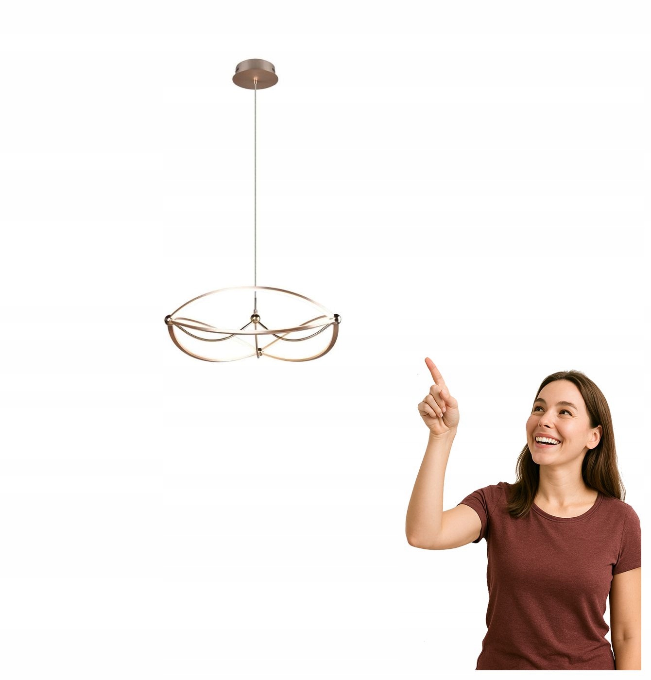 Závesná Led lampa 42W Charivari 321210108 Trio