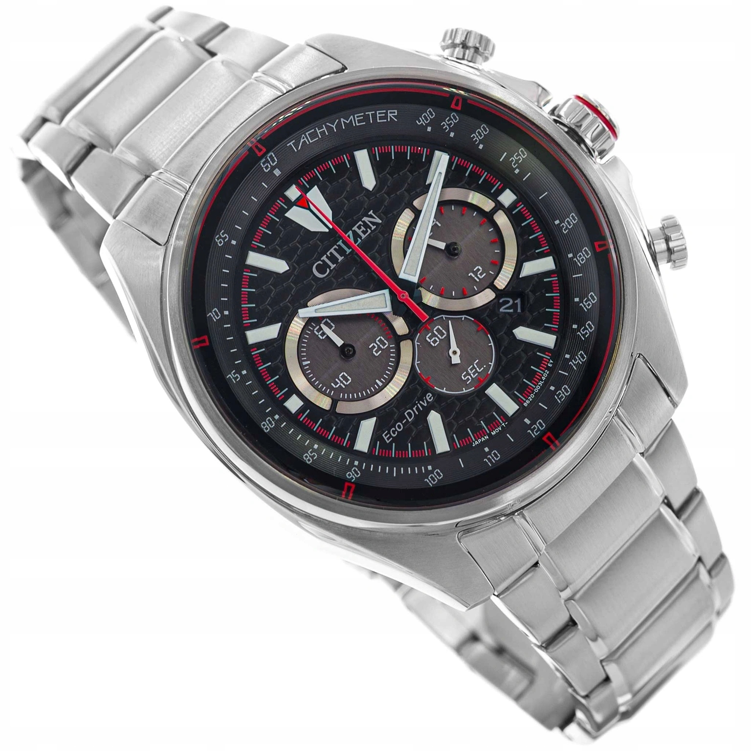 Pánské Hodinky Citizen CA4561-89E Classic Chrono Stříbrné Na Náramku
