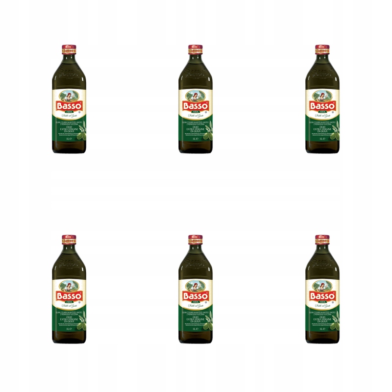 Basso extra panenský olivový olej 0,5 L X6