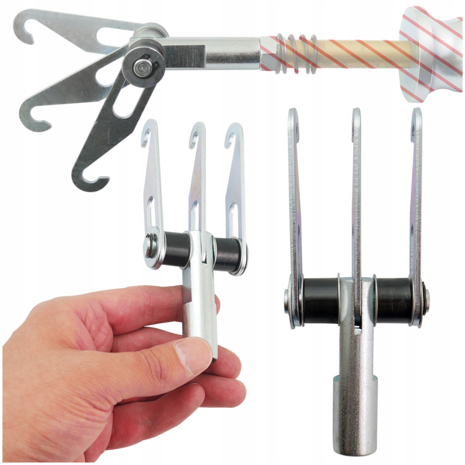 3-hákový dráp 3 mm pro svařovací stroj Spotter M14 M10, dráp pro kladivo Telwin