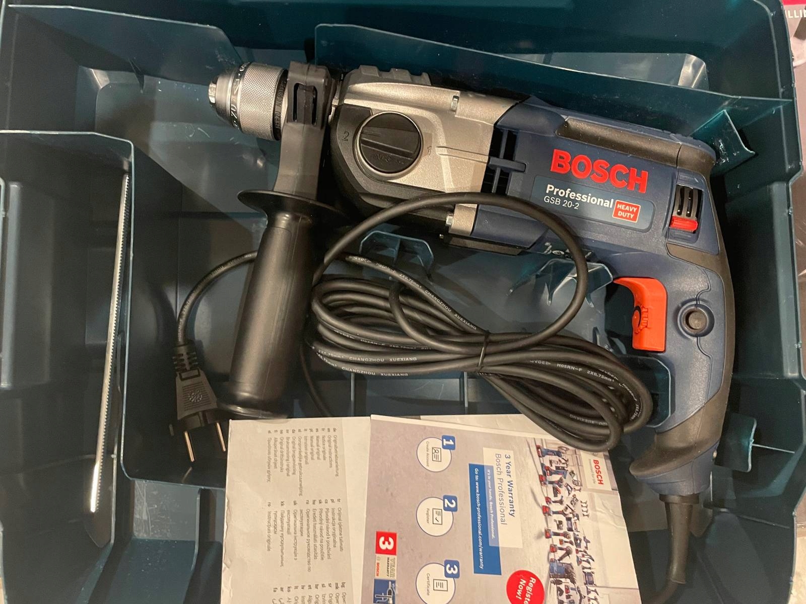Wiertarka udarowa Bosch GSB 20-2 Professional Marka Bosch