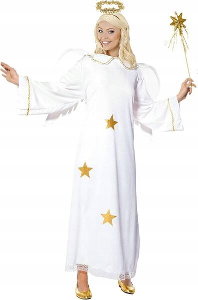 Kostým Anděla Anděl Šaty S Aureolou Jasełka M