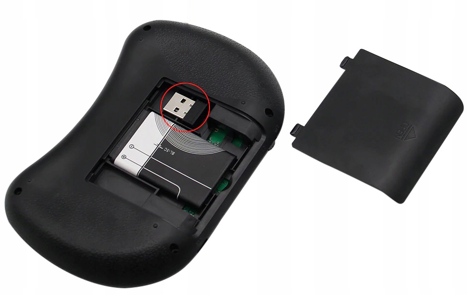 PODŚWIETLANA KLAWIATURA BEZPRZEWODOWA i8 Smart TV Model i8