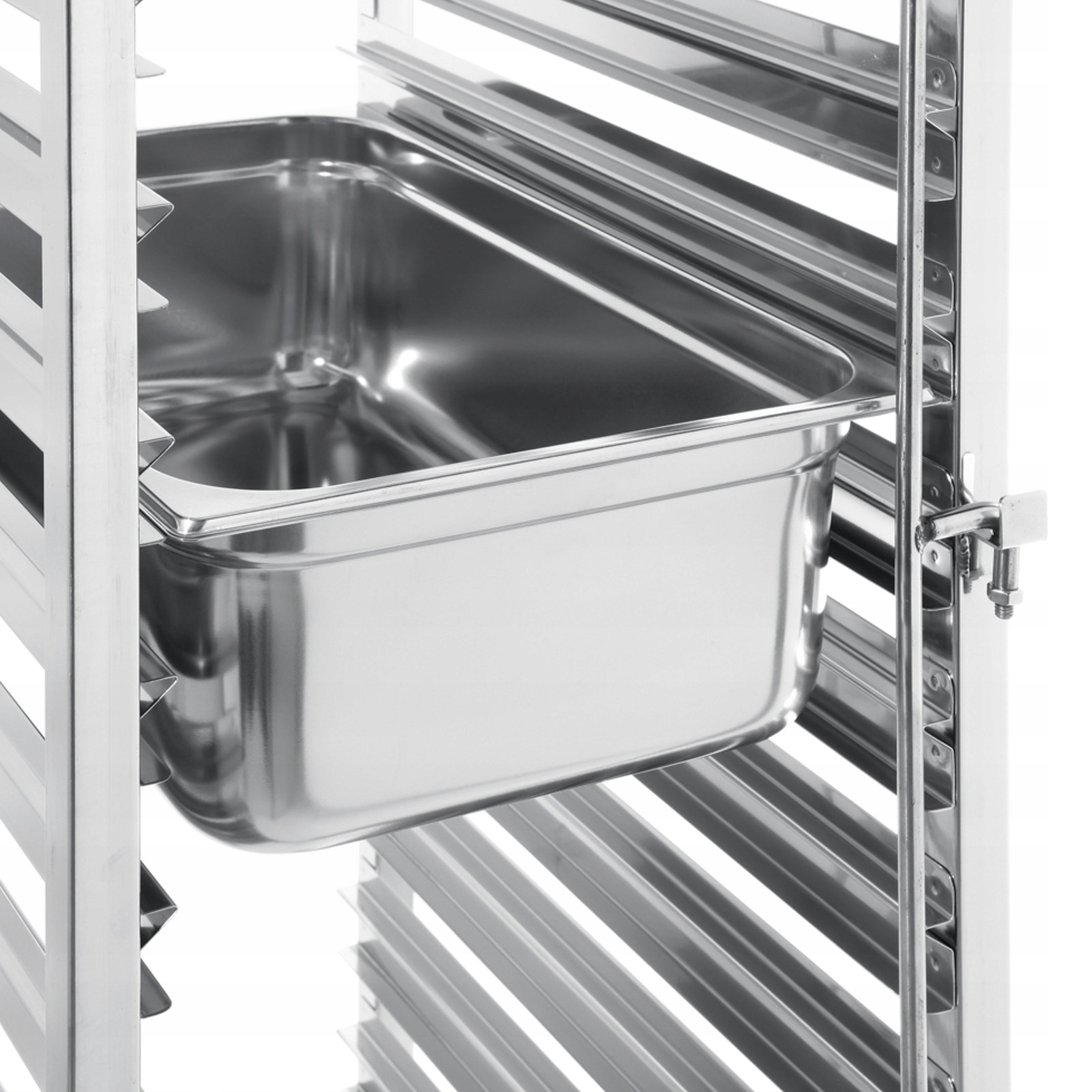 Ocelový Přepravní Vozík Na Plechy Pro Gastronomické Pekařství