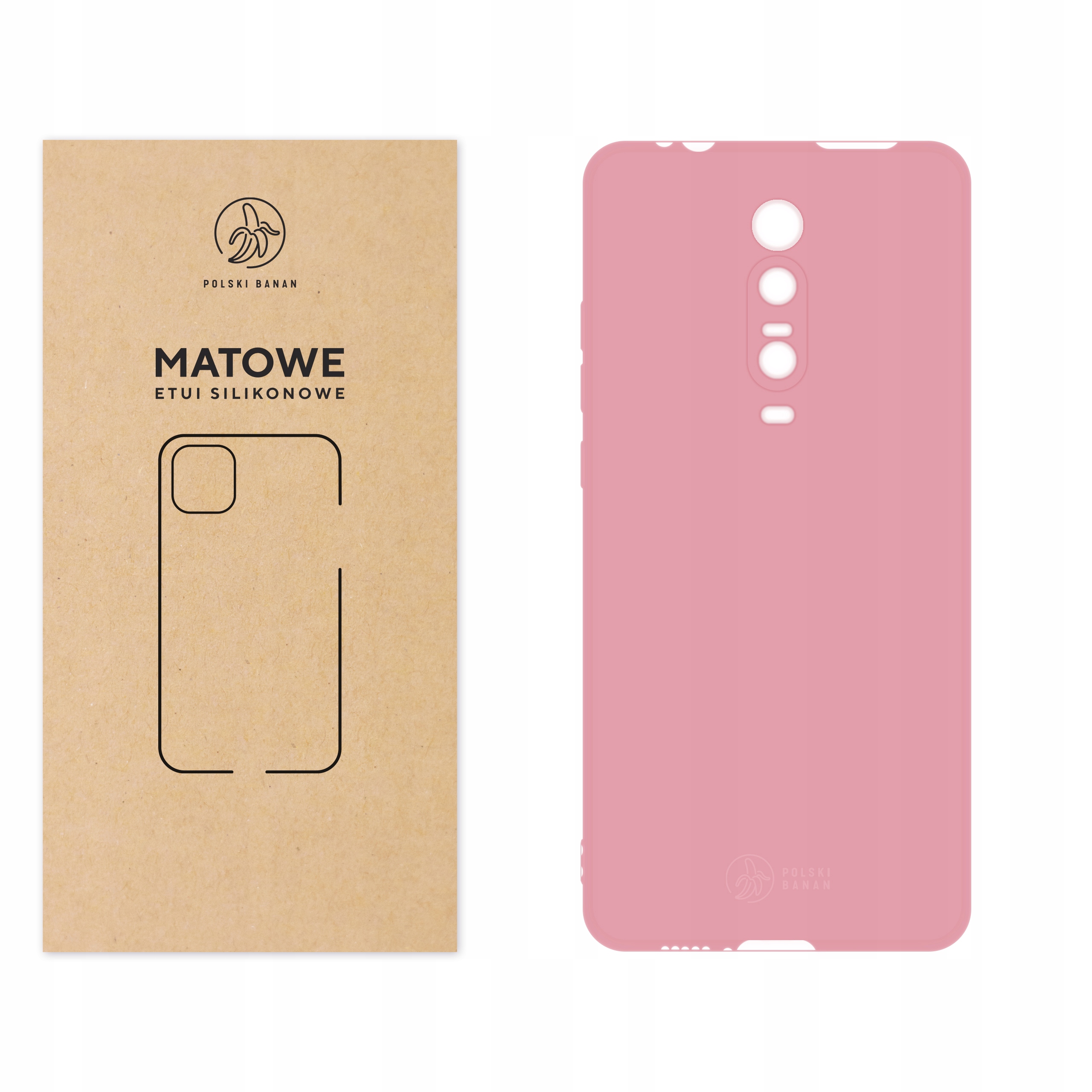 

Etui Matowe do Xiaomi Mi 9T różowe