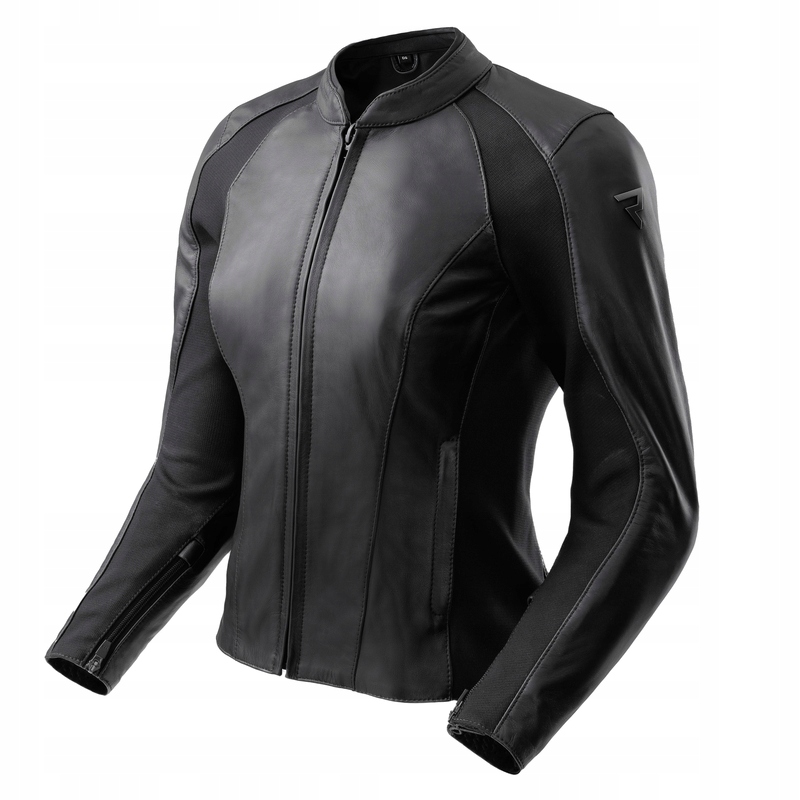 Dámska Kožená Motocyklová Bunda Rebelhorn Siena Black (wxl)