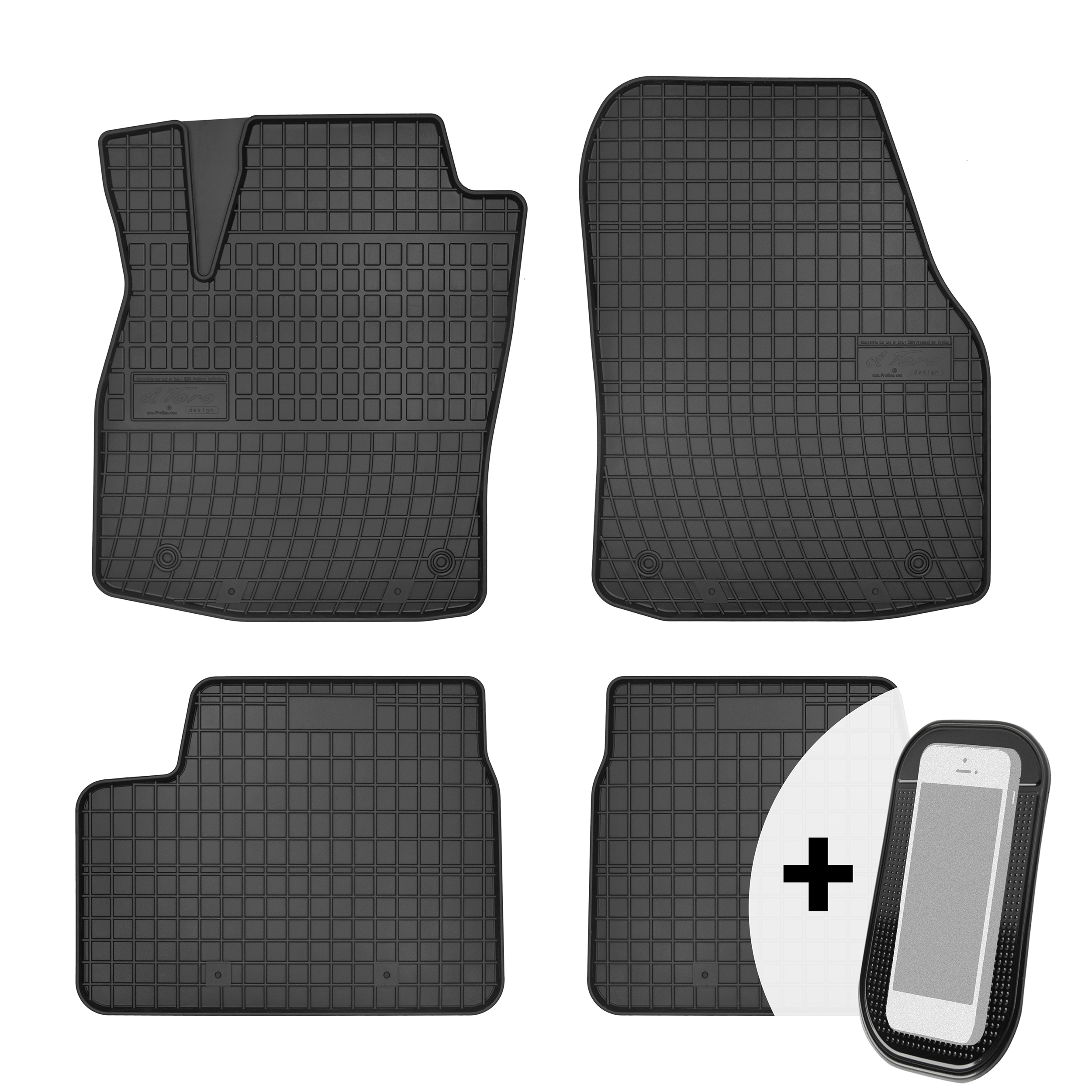 Gumové koberce pro Opel Astra H 2004-2014