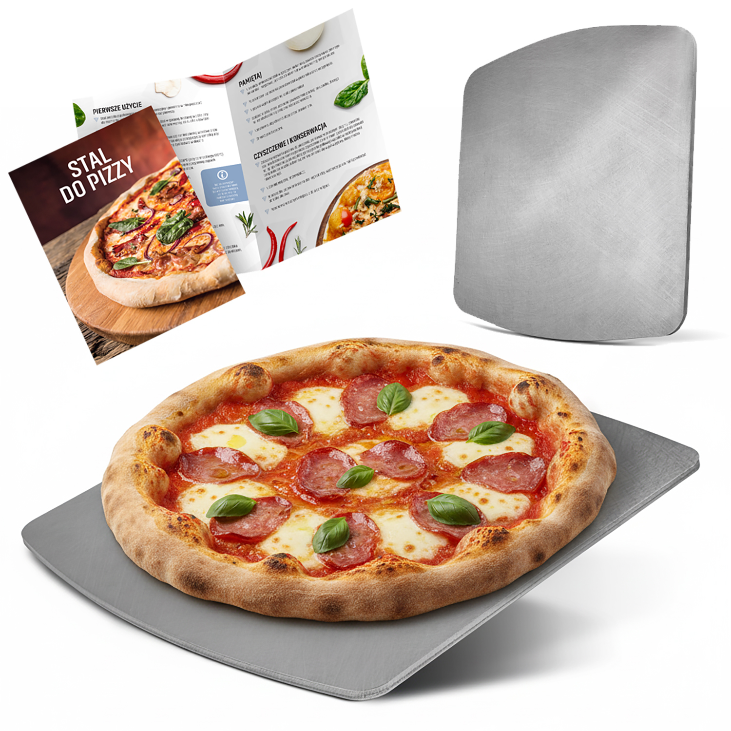 Ocelová Deska Na Pizzu, Silný Plech 6 MM, Atest