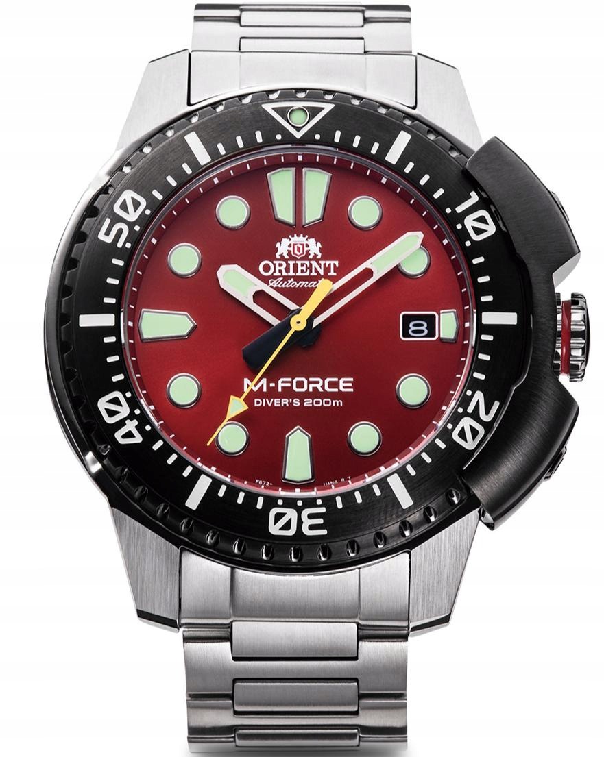Nové Originální Pánské Hodinky Orient RA-AC0L02R00B Automatic M-force Diver