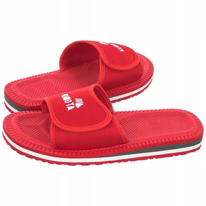 

Buty Damskie Klapki Kubota Classic Rzep Czerwone