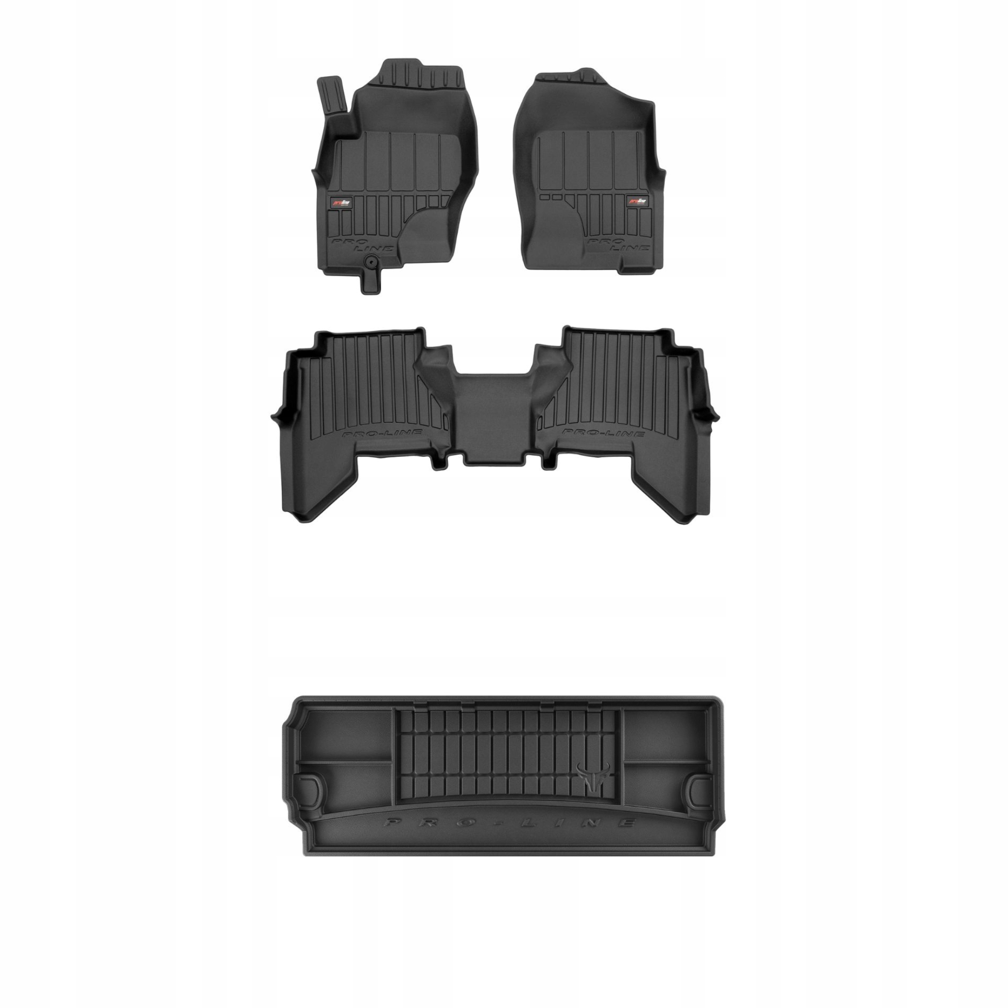 Sada gumových kobercov a rohoží pre Nissan Pathfinder III