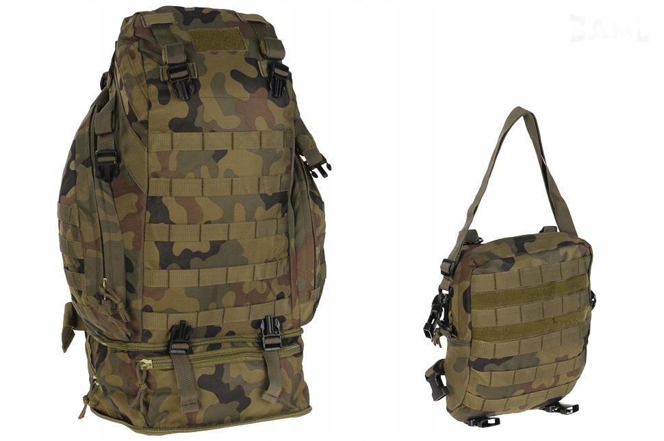 Vojenský taktický Batoh 60L Camo Overload Tourist Wp Wz. 93 Panther