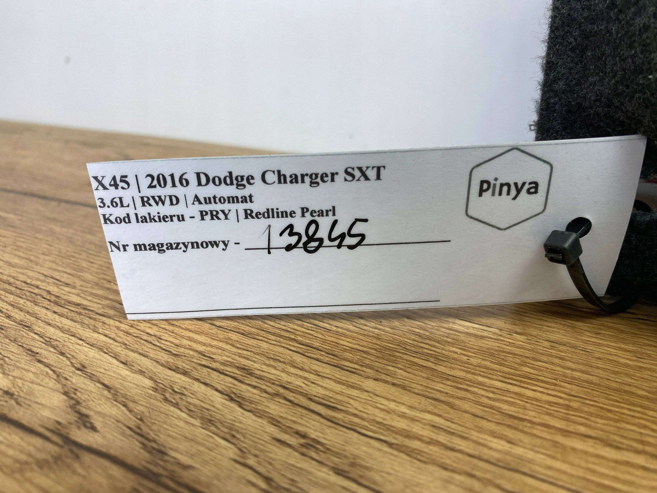 plato boot Dodge Charger 2015+