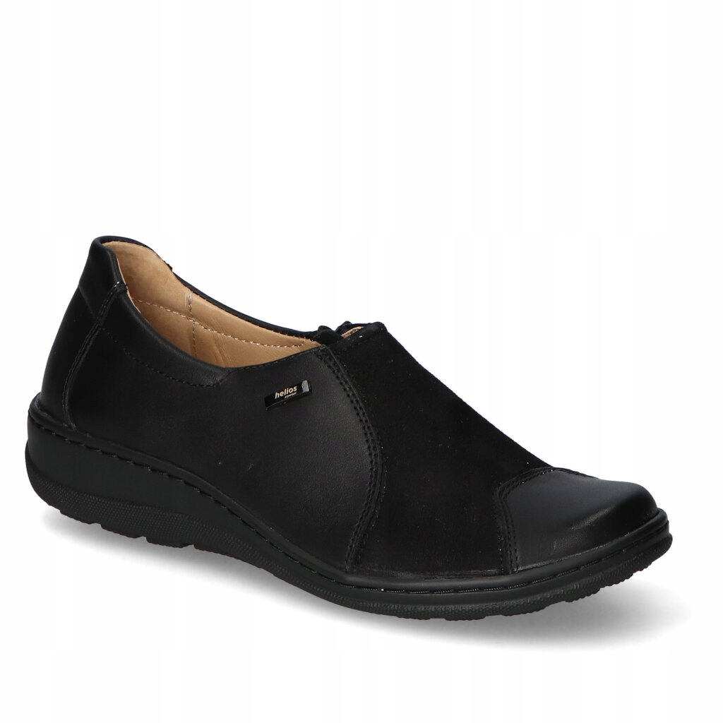 Polobotky Helios 714 Černá 2 Lico kožené
