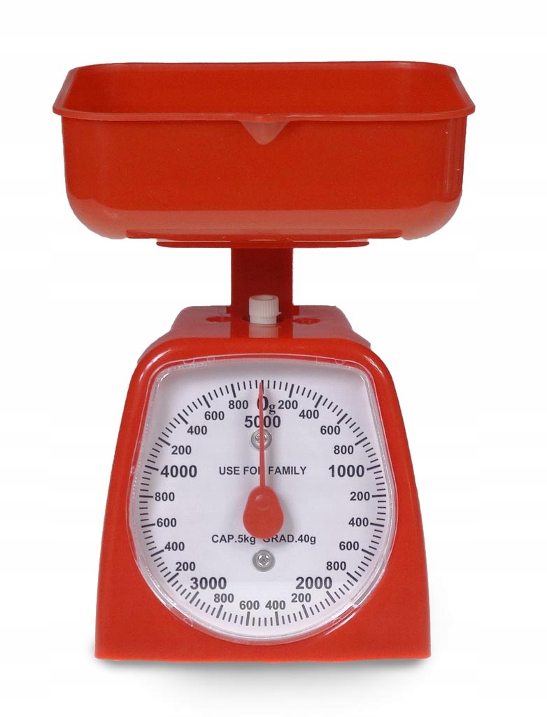 

Waga kuchenna mechaniczna z miską misą szalką 5kg