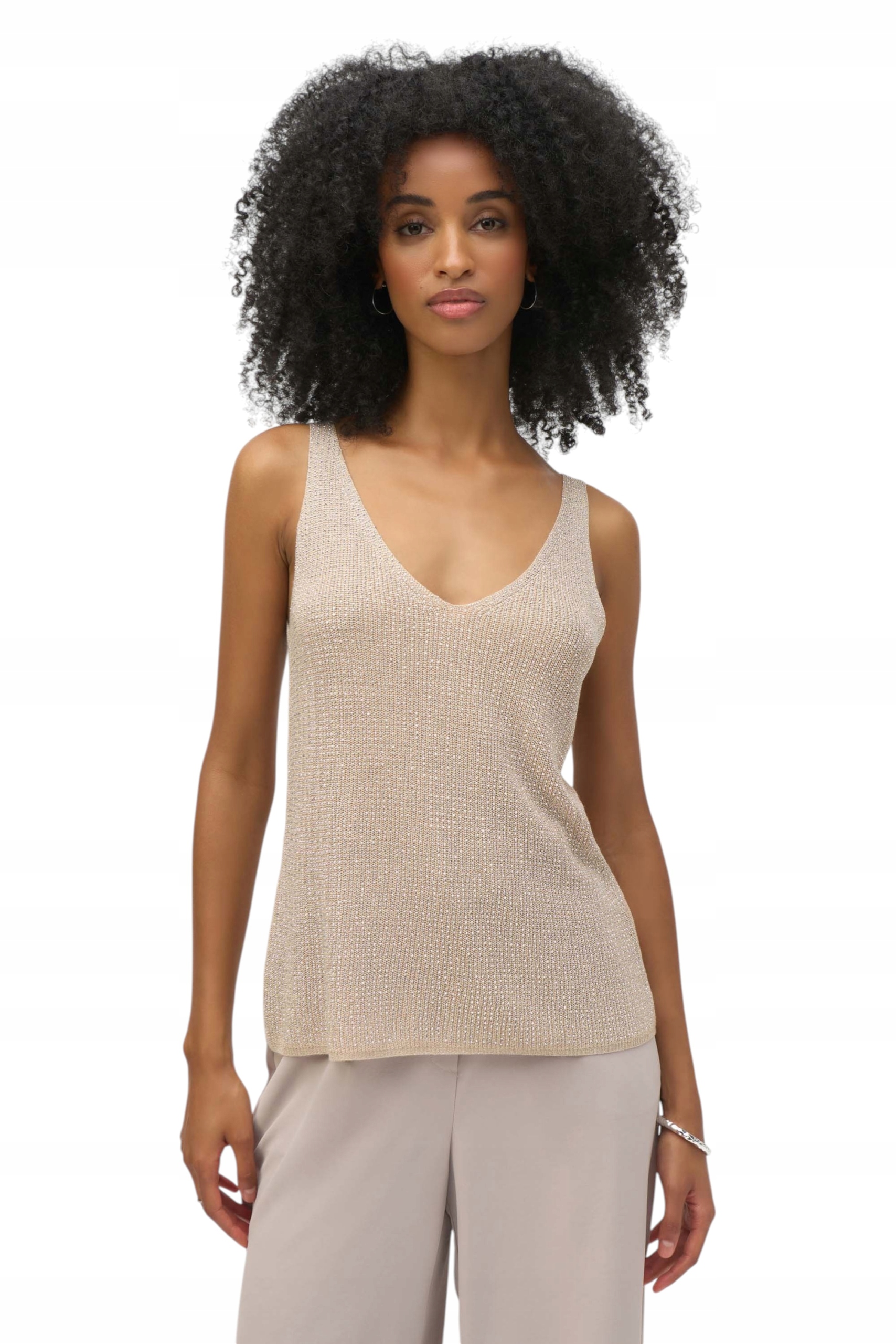 Halenka Na Ramínka Tričko Dámské Elegantní Béžové Joseph Ribkoff Xs