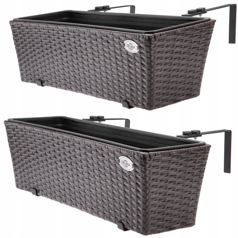 

2 x Donica Plantator Doniczka Ogrodowa Tarasowa