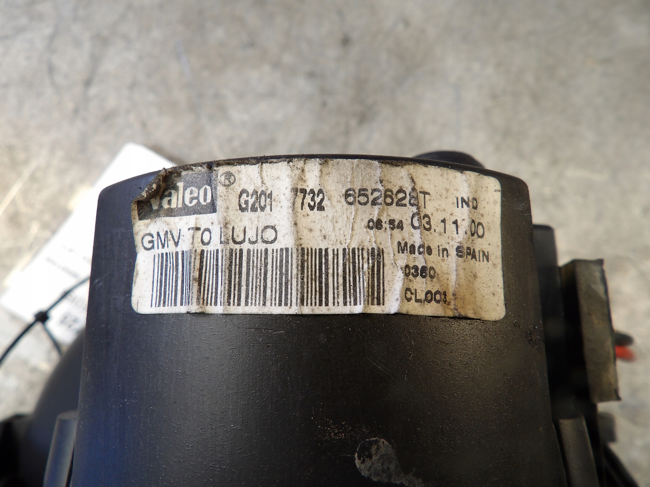 Mercedes Vito ventilátor topení 652628T VALEO