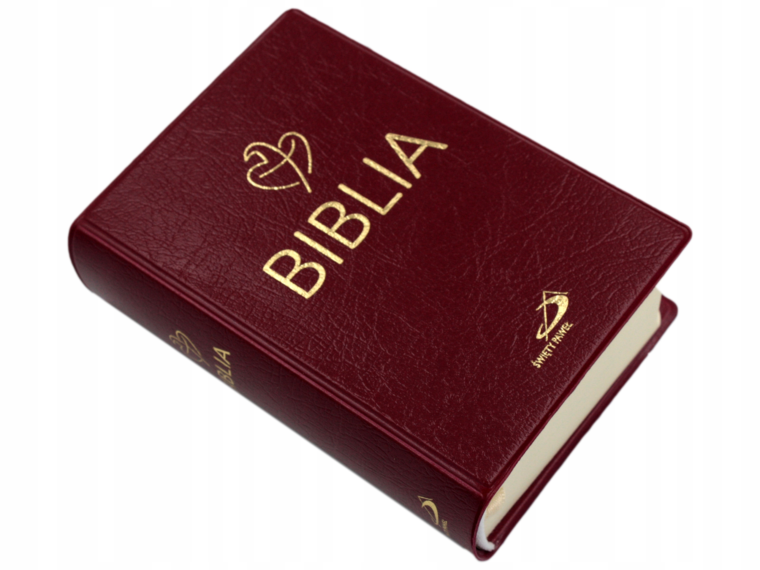 

Małe Pismo Święte Biblia St Nt poręczna bordowa