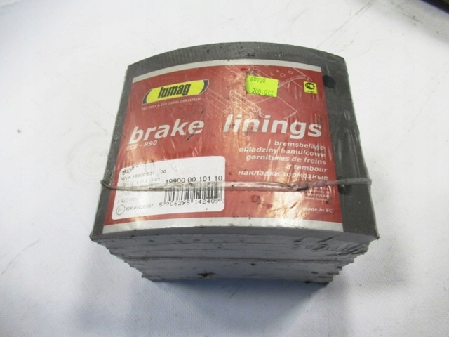 Гальмівна колодка DAF P. 19900 / 01 NOM; FI 420