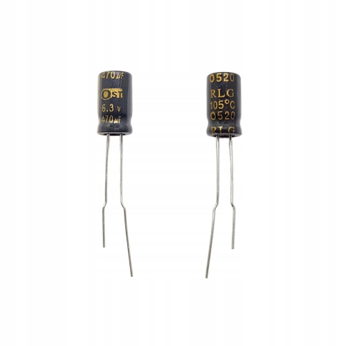 

470uF 6.3V low esr kondensator Ost 11x6.5 10szt