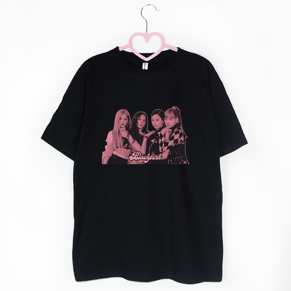 

T-shirt Blackpink k-pop czarna koszulka 134 140