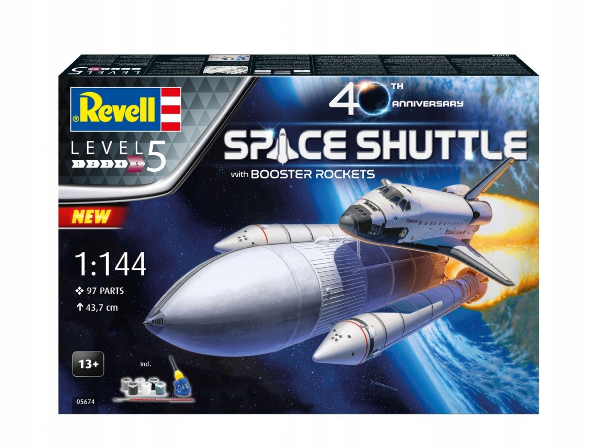 Revell Dárková plastová sada Space Shut&Boost