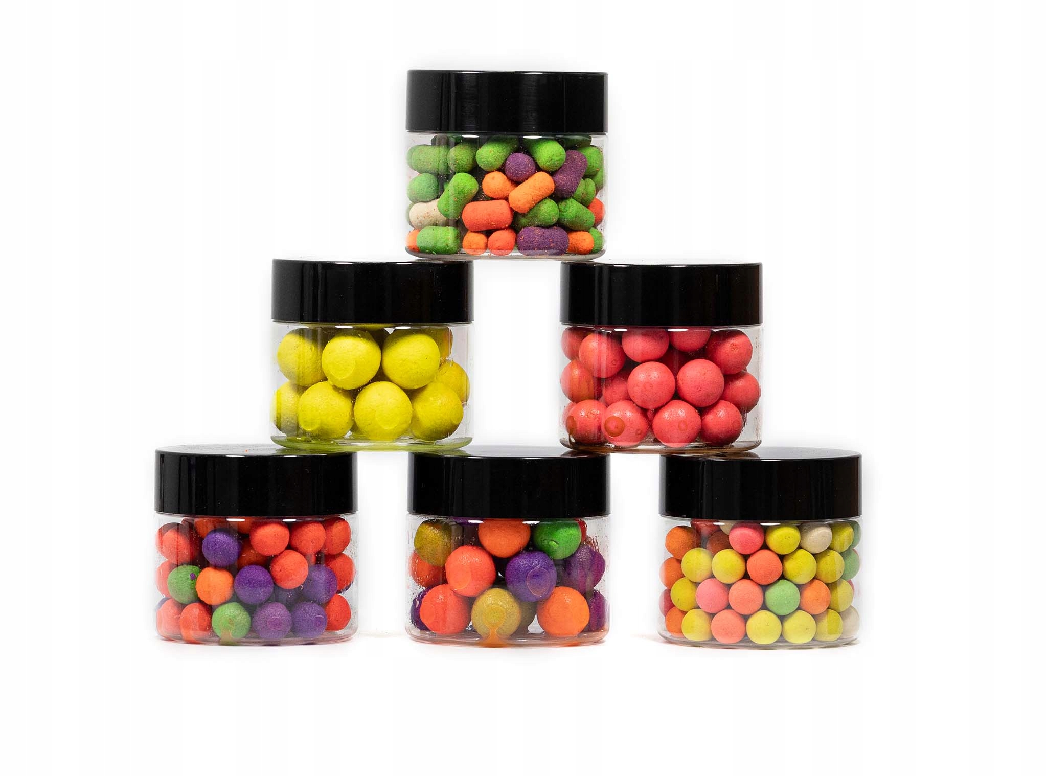 DOMINATOR KULKI FLUO POP-UP 12MM MIX LANDRYNKA 50G method feeder na karpia Model POP-UP