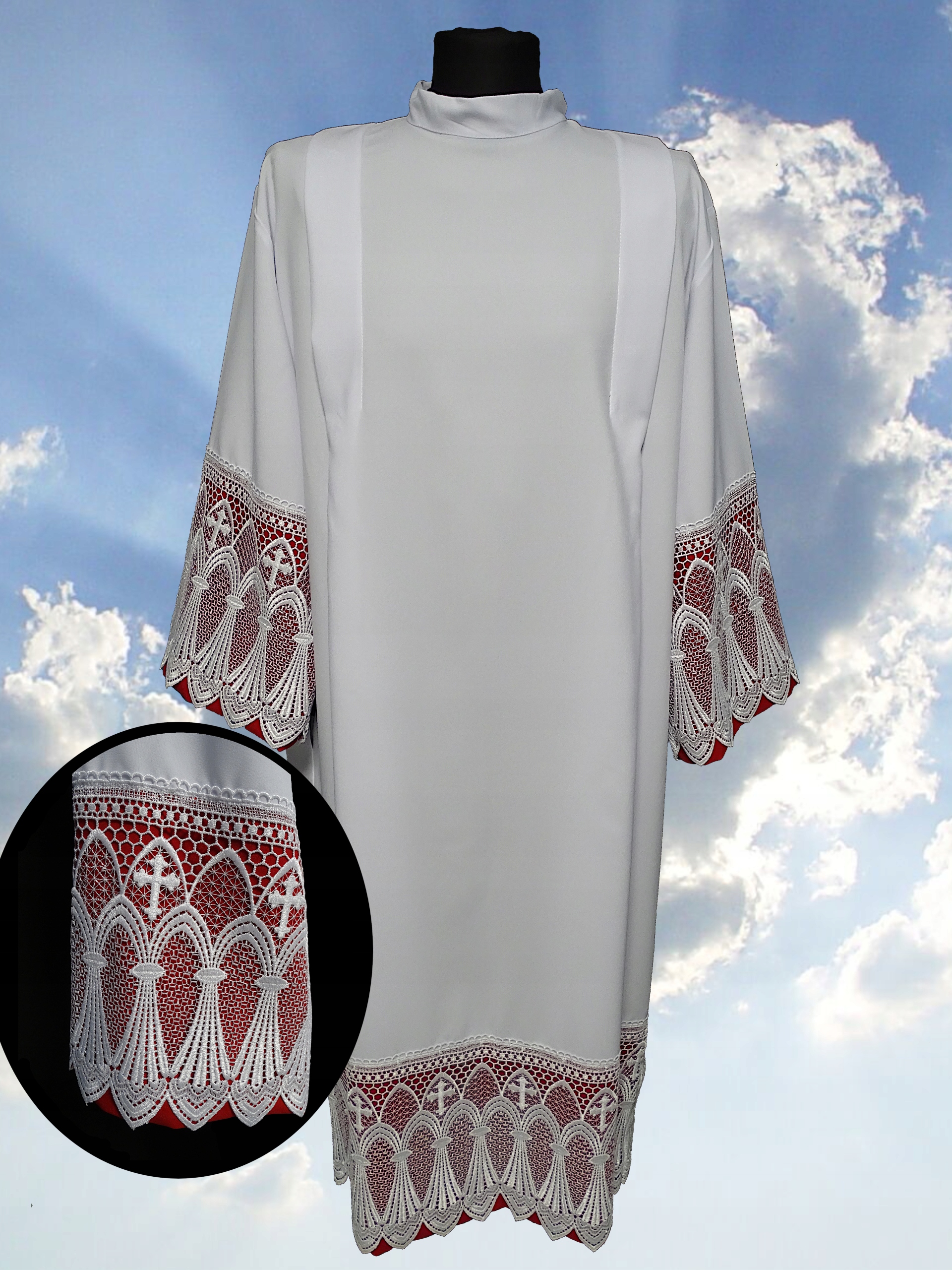 Alba s gipiurou, kněžská Podbitka 164-199 Cm ABG28