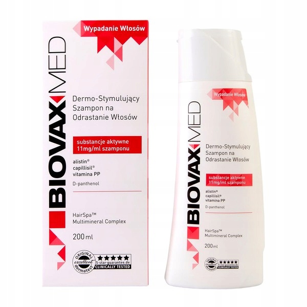 

BiovaxMed Dermo-Stymulujący szampon 200ml
