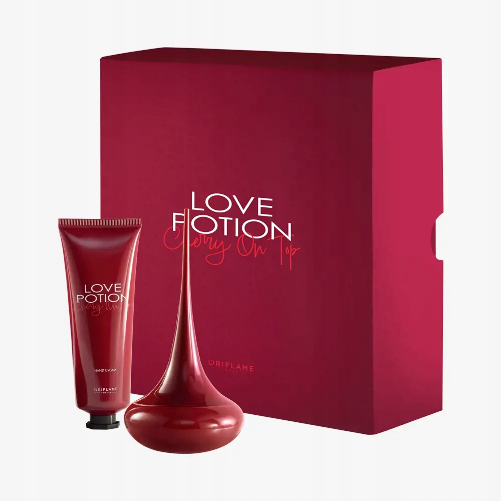 Oriflame Sada Love Potion Cherry on Top V Elegantní Dárkové Krabičce